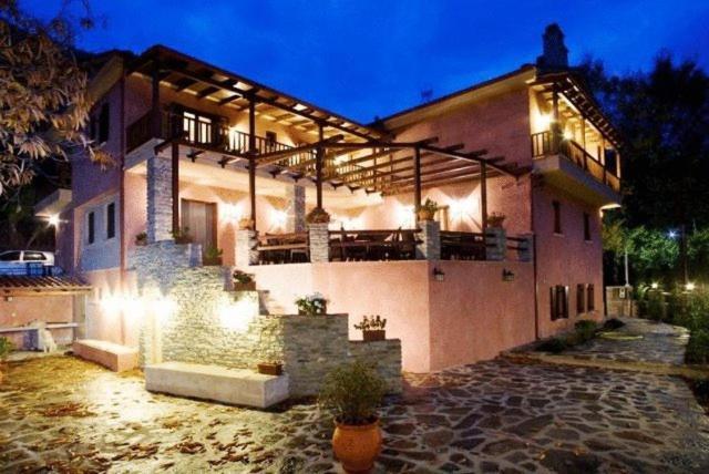La Casa Rossa Hotel Prinos  Luaran gambar